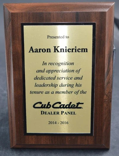 Plaque with Double Plate (Full Plate of Sublimation)