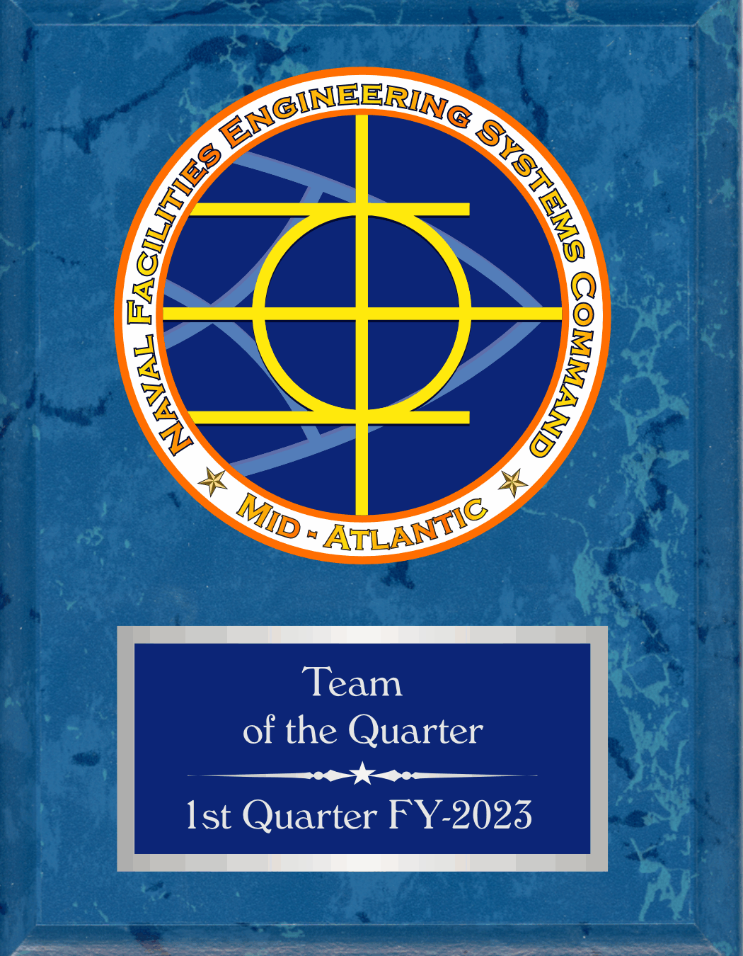 Marble Finish Plaque