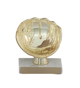 Glove Trophy that holds ball