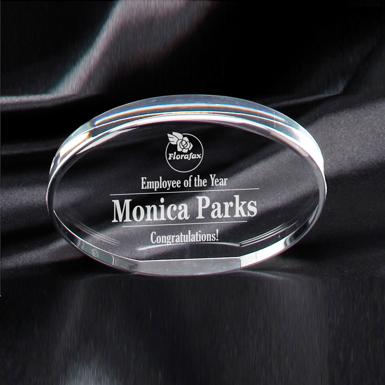 Acrylic Oval Award