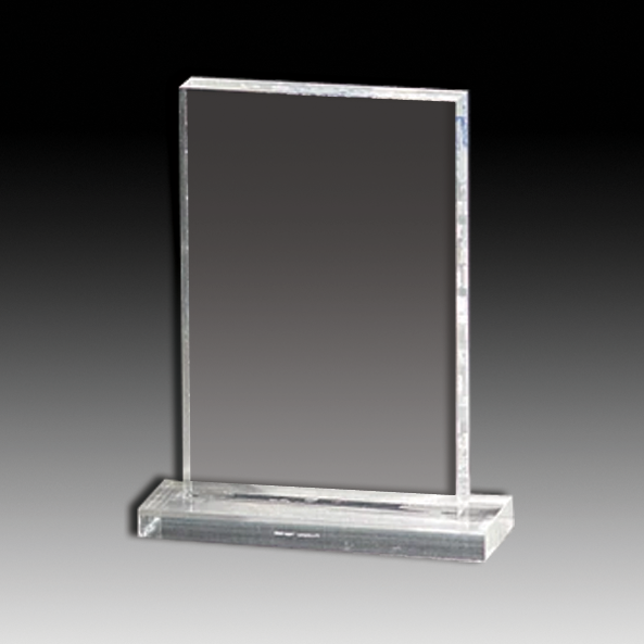 Acrylic Rectangle Award on Base