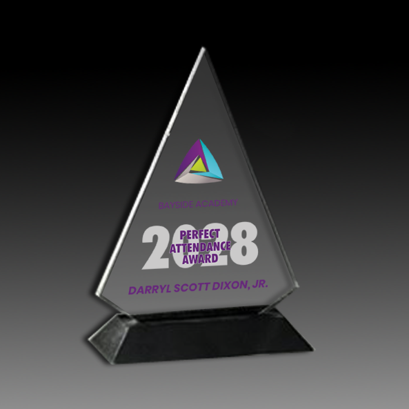 7315 Triangular Acrylic Award