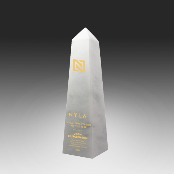 White Marble Obelisk
