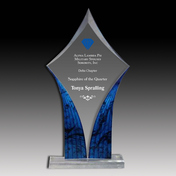 Acrylic Diamond Trophy