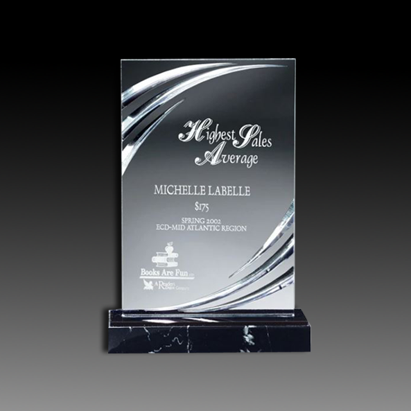 Nouveau Acrylic Award