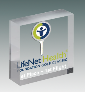 ACRYLIC BLOCK, STRAIGHT CUT, NO BEVEL