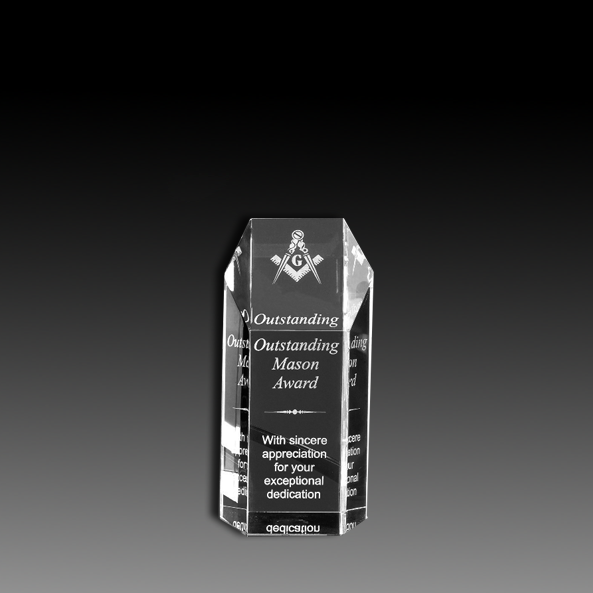 Acrylic Hexagon Tower