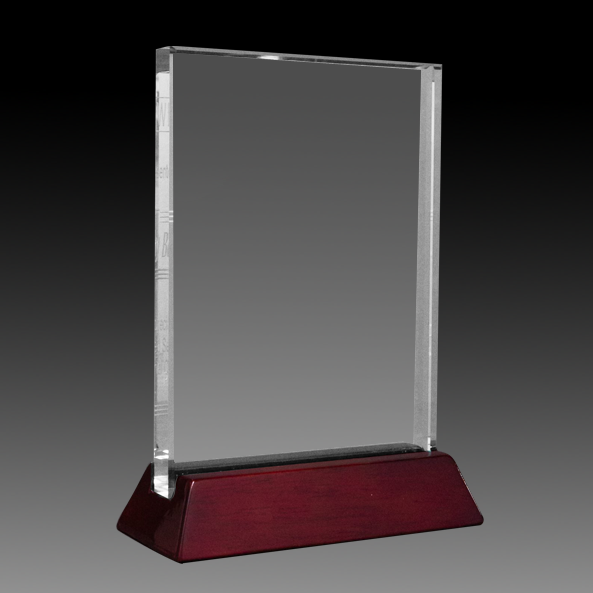 Clear Acrylic in Piano Finish Base