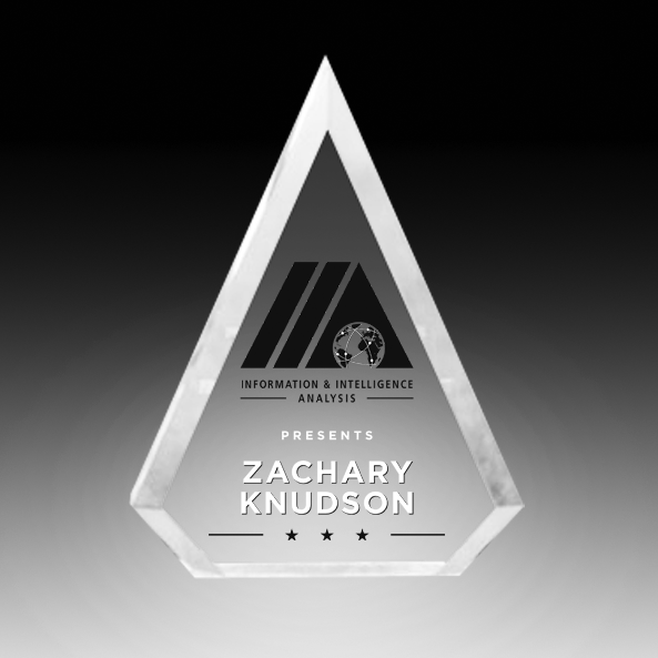 Acrylic Triangle with Bevel