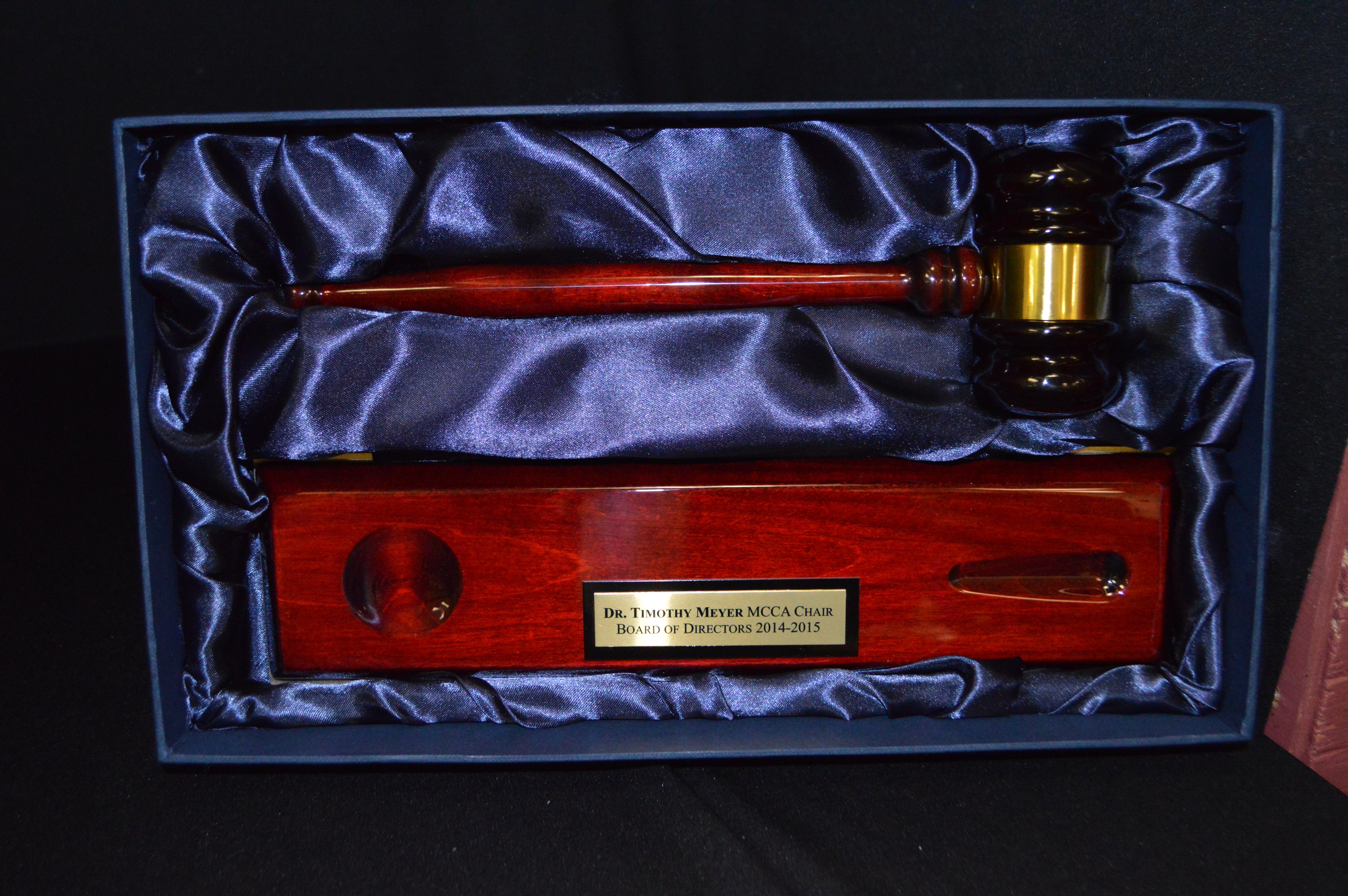 Men's Rosewood Gavel Set