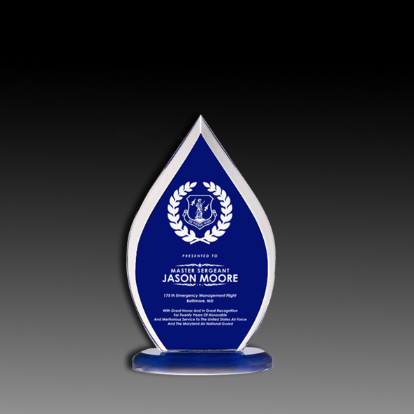 Flame Series Acrylic Award