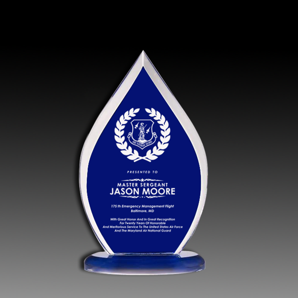 Flame Series Acrylic Award
