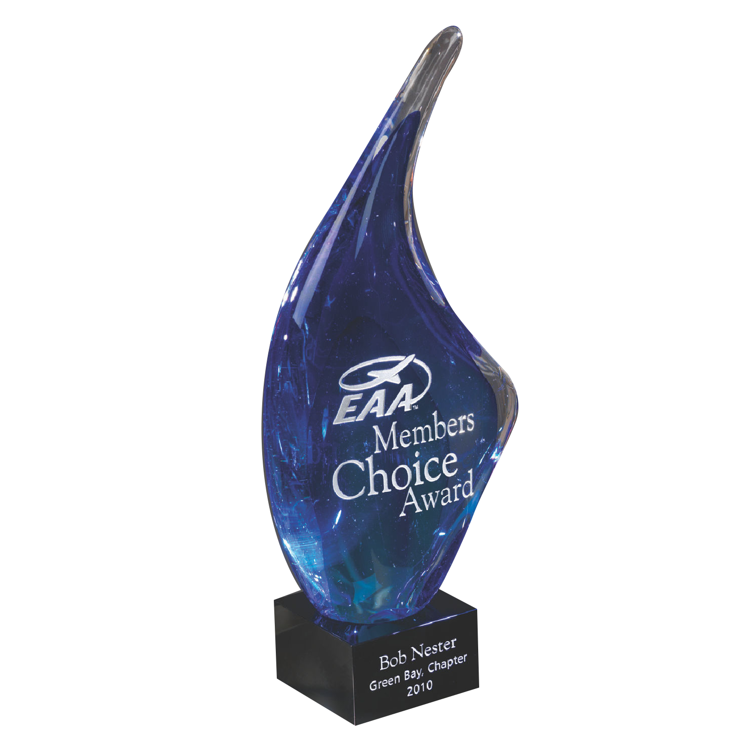 Blue Crystal Teardrop