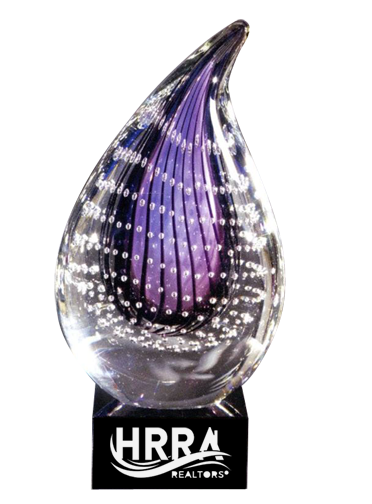 Purple Tear Drop Award