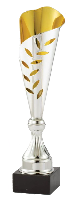 Laser Cup on a Black Marble Base