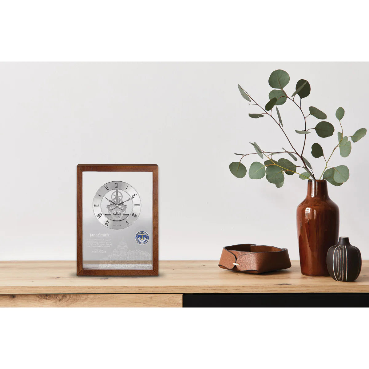 Bulova Shadowbox Clock