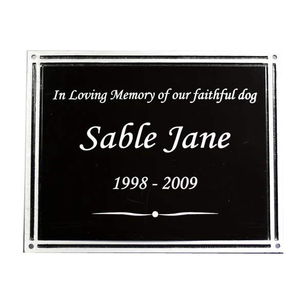Cast Aluminum Plaque