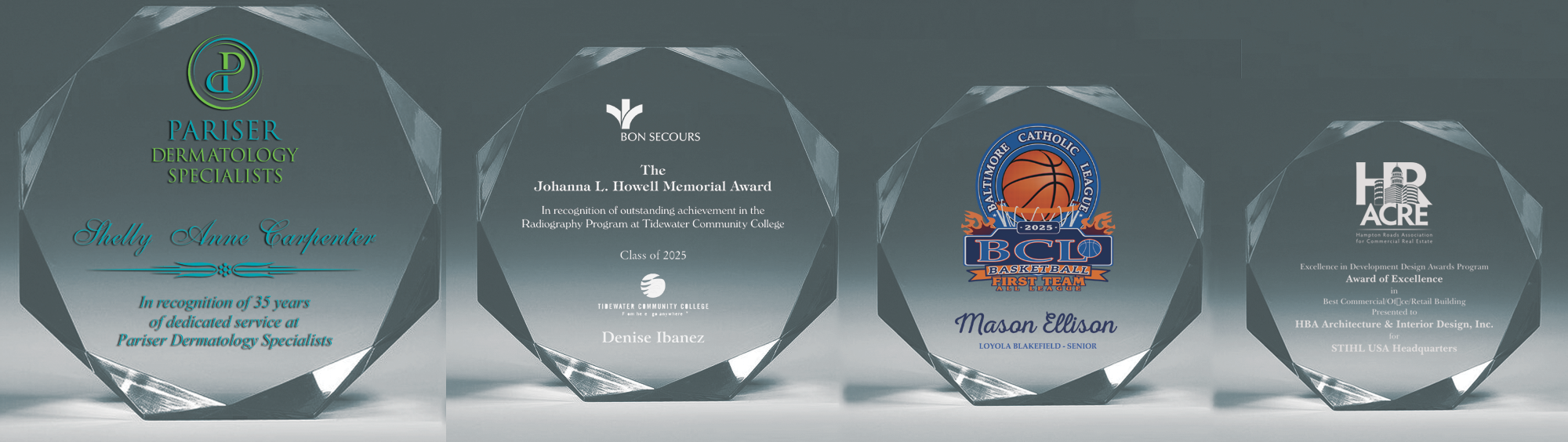 THICK OCTAGON ACRYLIC