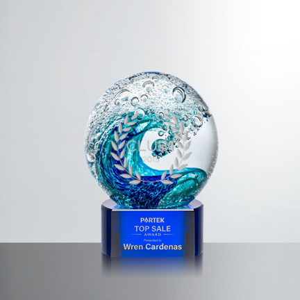 Crystal Ocean Globe