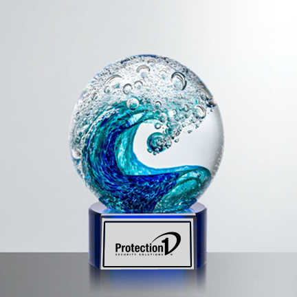 Crystal Ocean Globe
