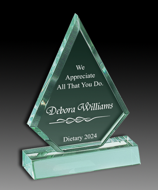 Acrylic Triangle Award