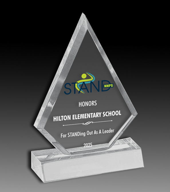 Acrylic Triangle Award