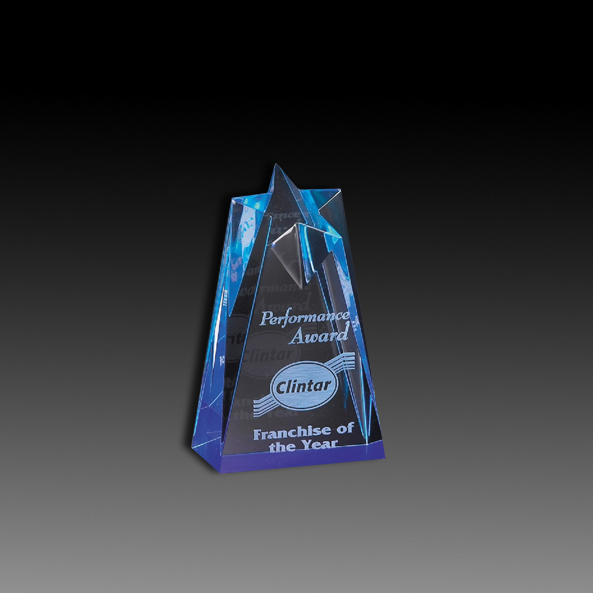 Blue Star Tower Acrylic