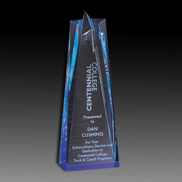 Blue Star Tower Acrylic