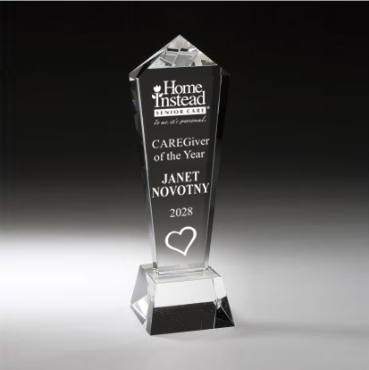 11" Crystal Monument