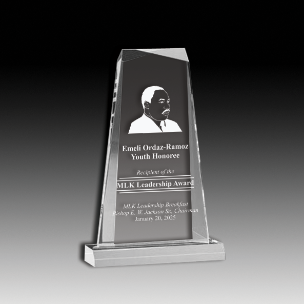 FACETED ACRYLIC ON BASE