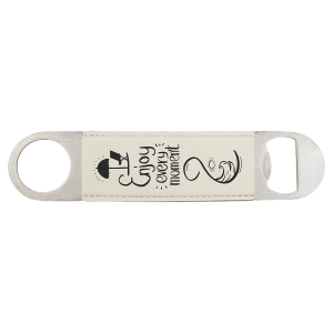 Laserable Leatherette Bottle Opener