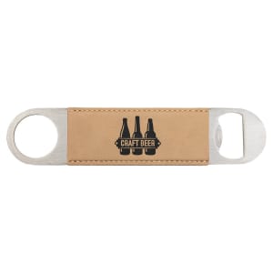 Laserable Leatherette Bottle Opener