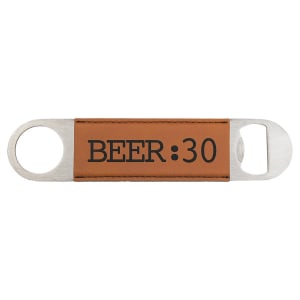 Laserable Leatherette Bottle Opener