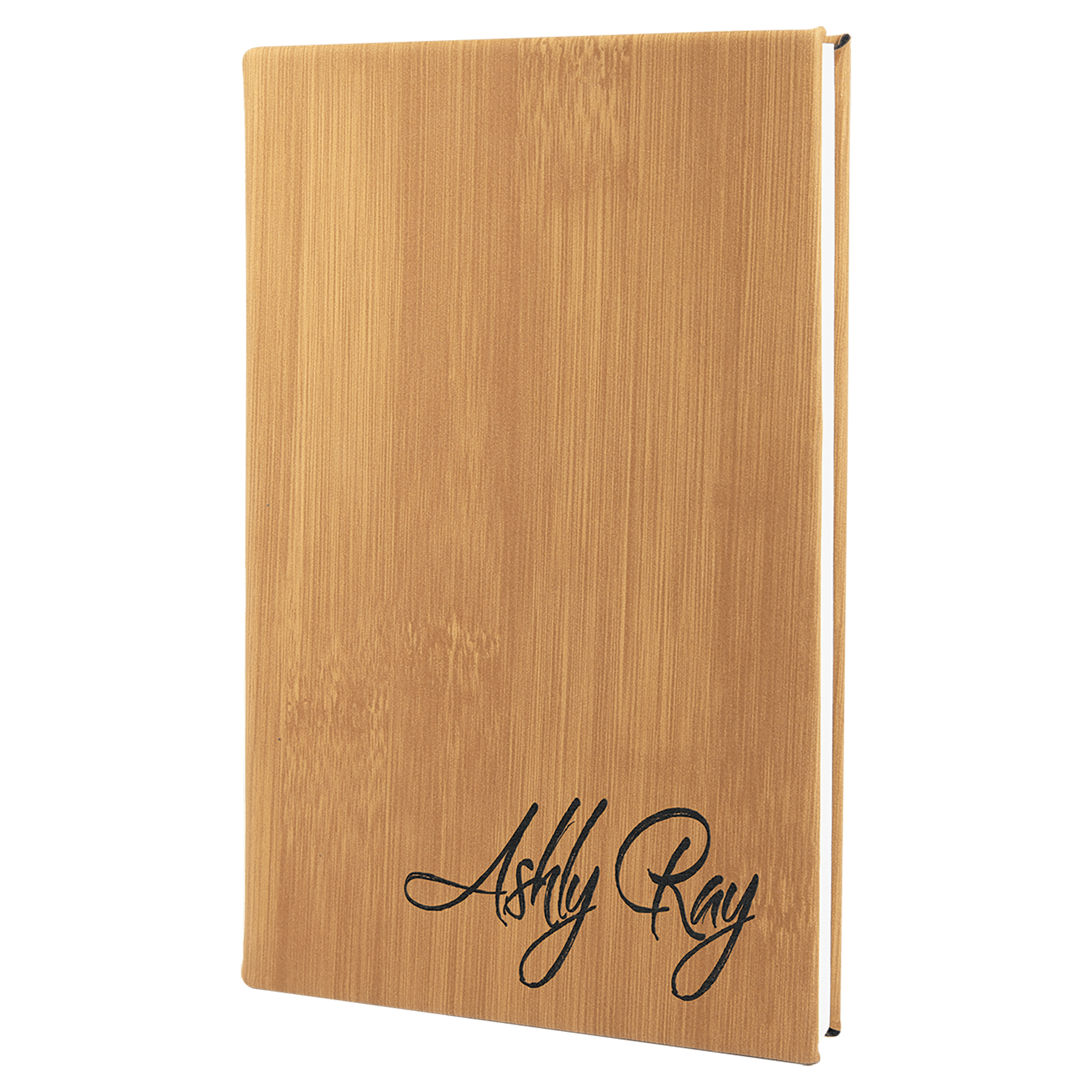 5.25" x  8.25" Laserable Leatherette Journal with Lined Notepad