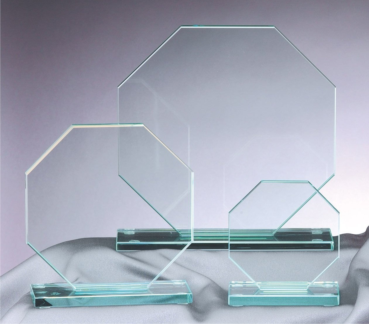 Jade Octagon Glass Award