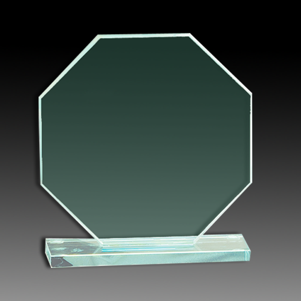 Jade Octagon Glass Award