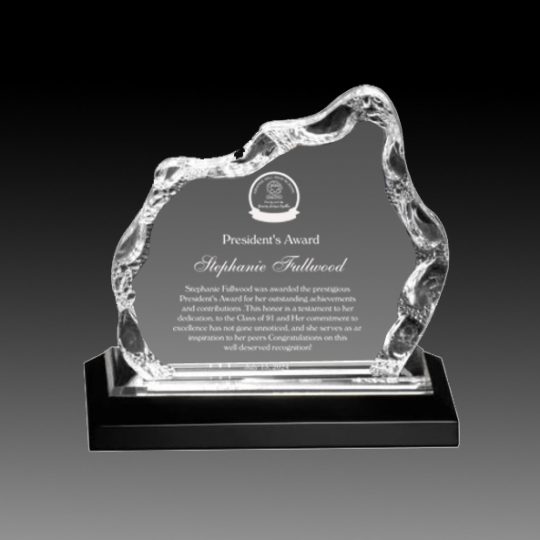 Glacier Acrylic Award