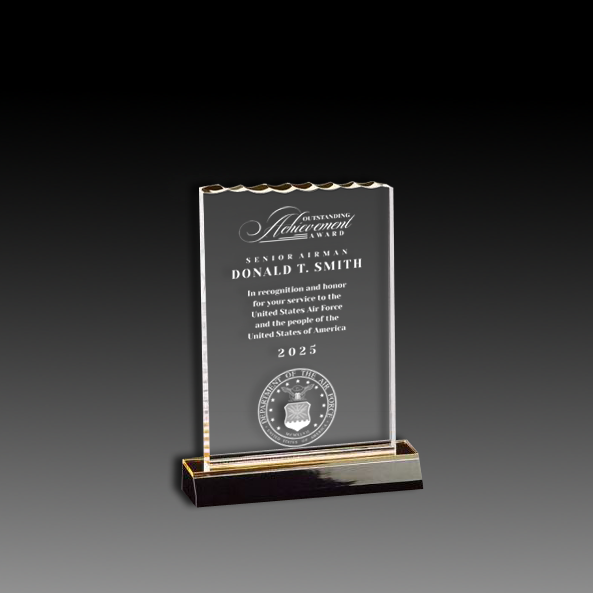 Ice Top Acrylic Award