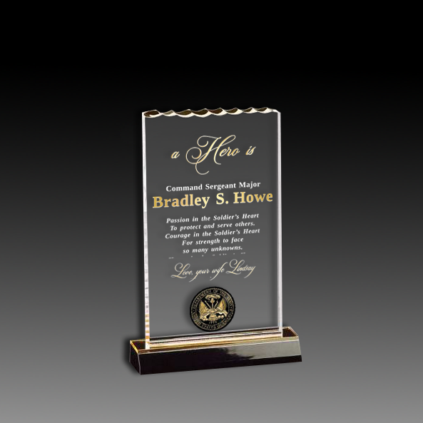 Ice Top Acrylic Award