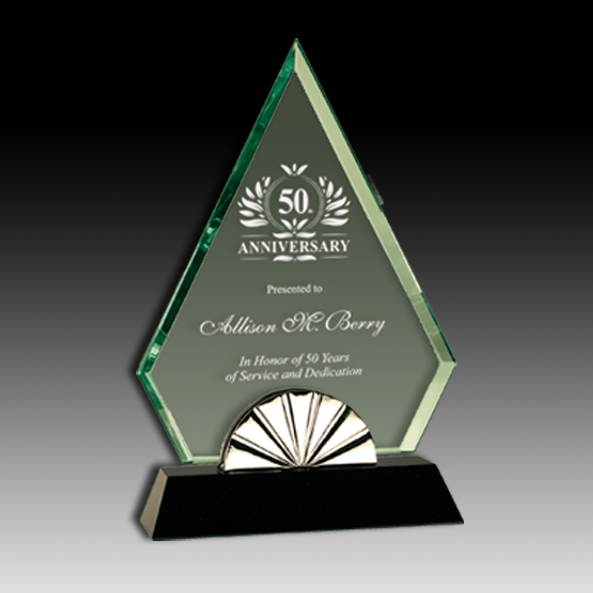 Horizon Glass with Black Base