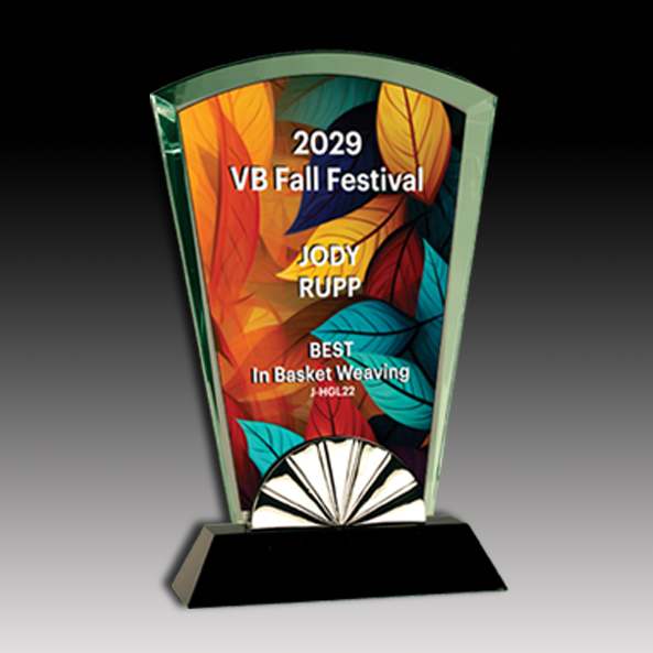 Horizon Glass with Black Base