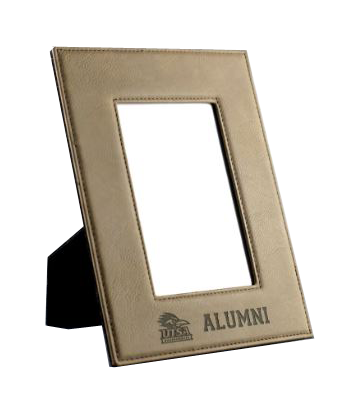 Leatherette Rawhide Picture Frame