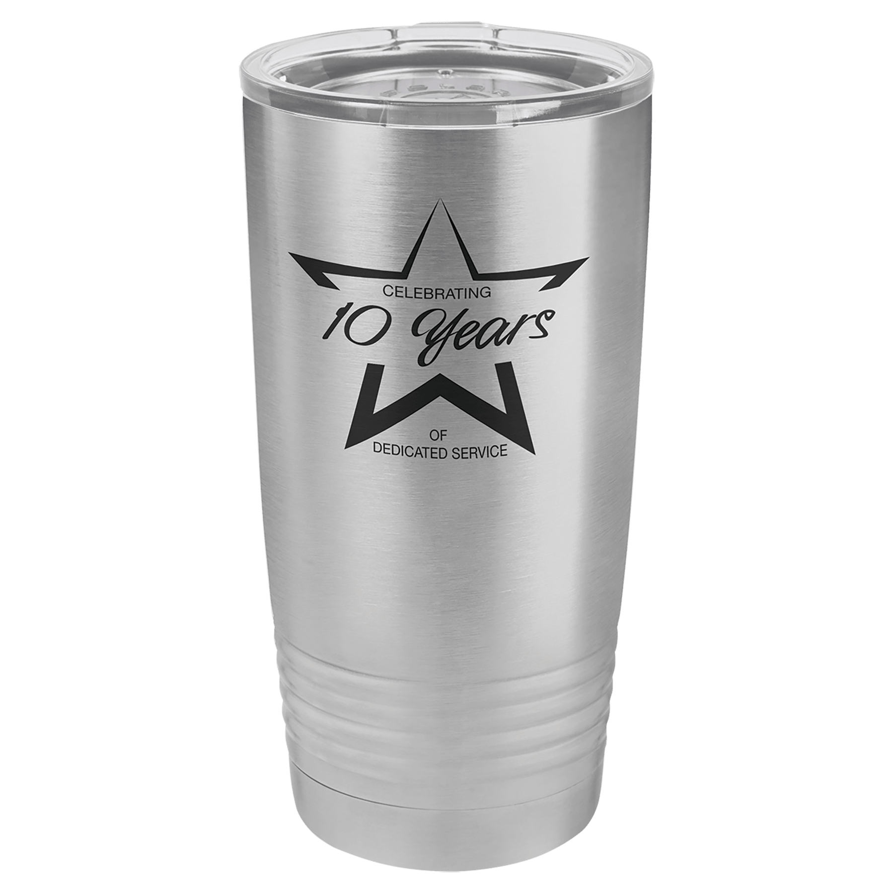 Polar Camel 20 oz. Vacuum Insulated Ringneck Tumbler with Clear Lid