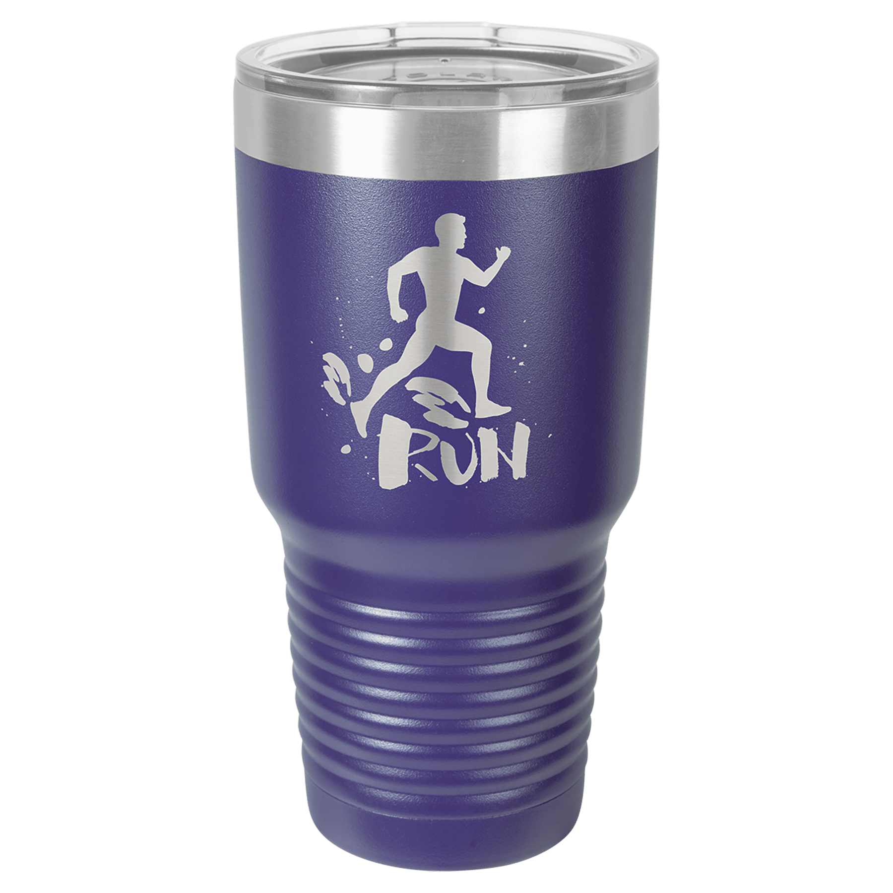 Polar Camel 30 oz. Vacuum Insulated Ringneck Tumbler with Clear Lid