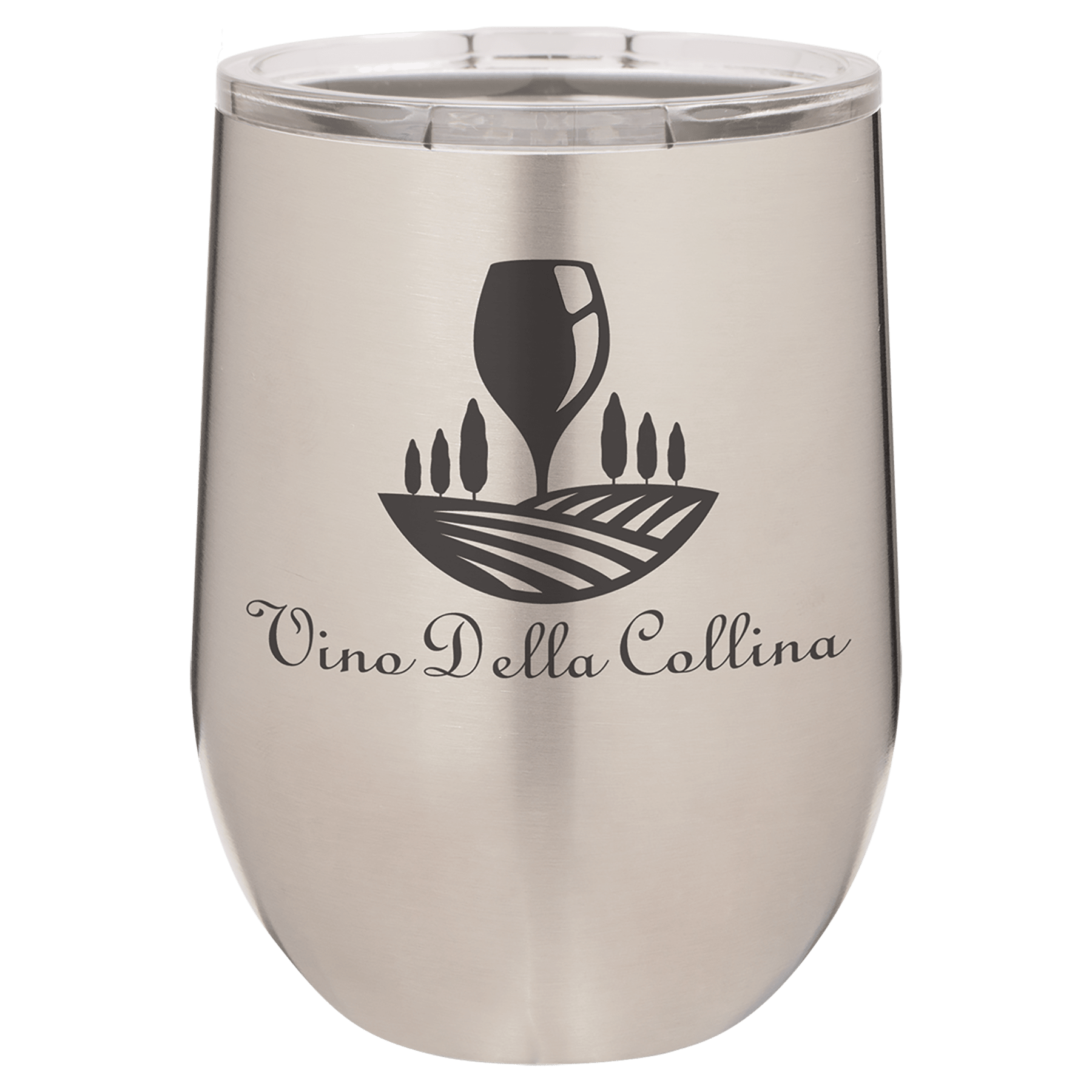 Polar Camel Vacuum Insulated Stemless Wine Tumbler with Lid