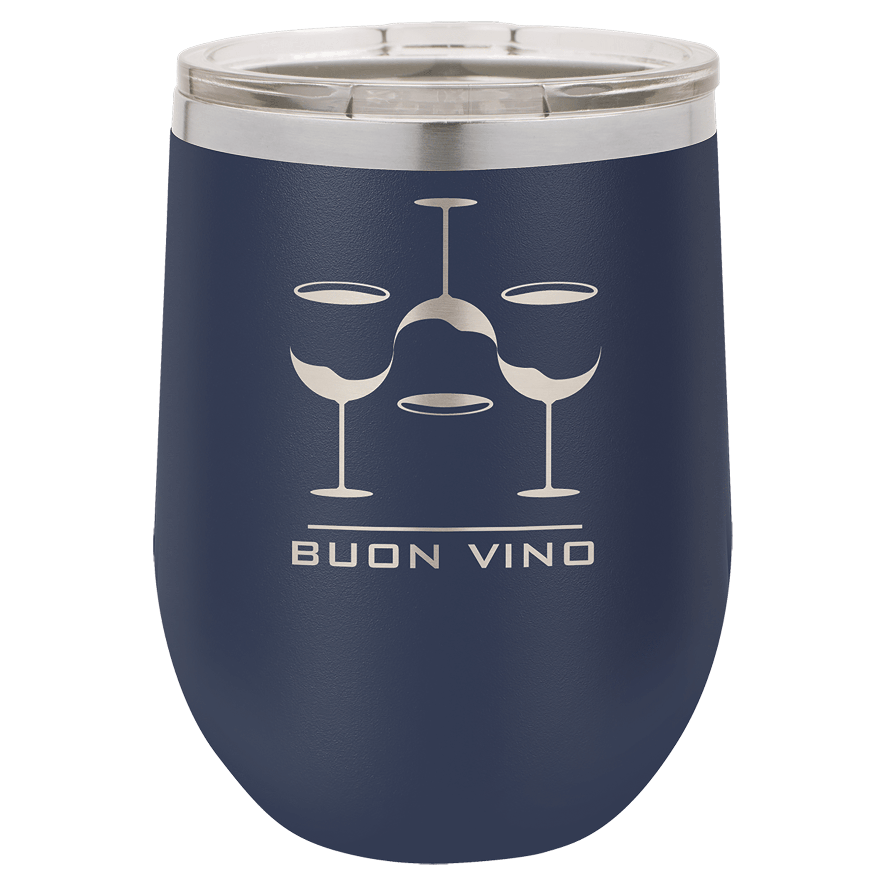 Polar Camel Vacuum Insulated Stemless Wine Tumbler with Lid