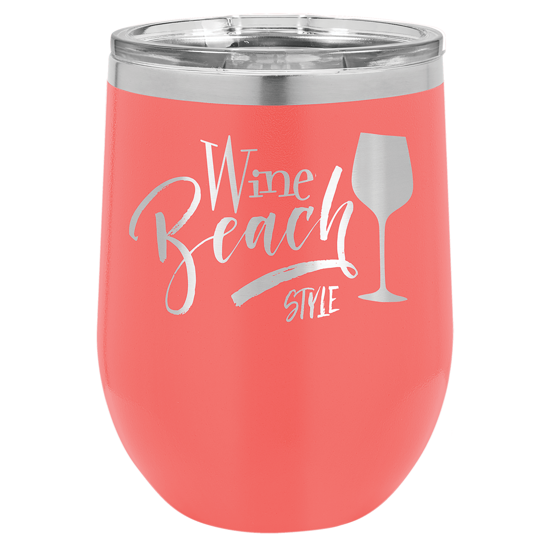Polar Camel Vacuum Insulated Stemless Wine Tumbler with Lid