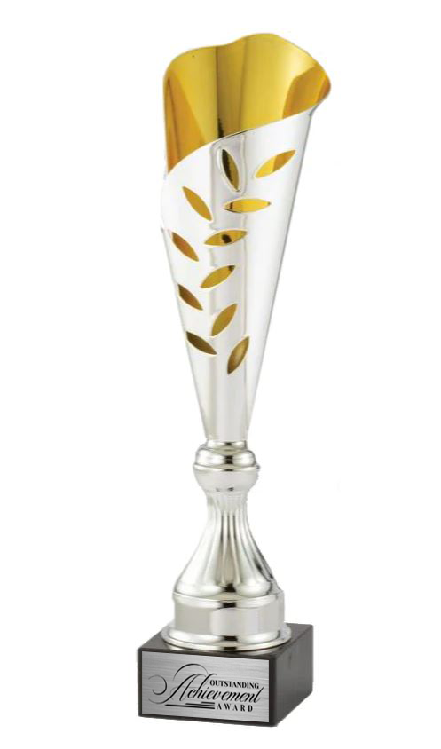 Laser Cup on a Black Marble Base