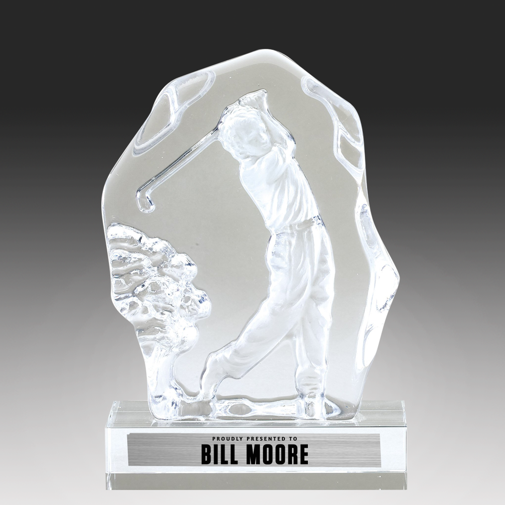Crystal Golf Ice Award