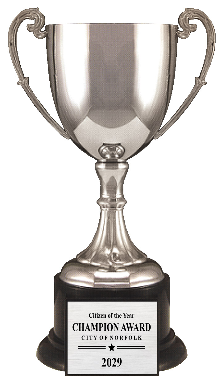 Nickel Plated Tuscany Series Metal Cup on synthetic base